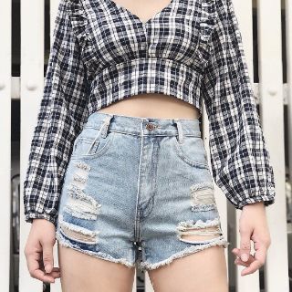 🎀🎀SHORT JEANS NỮ RÁCH + ẢNH THẬT🍭🍭
