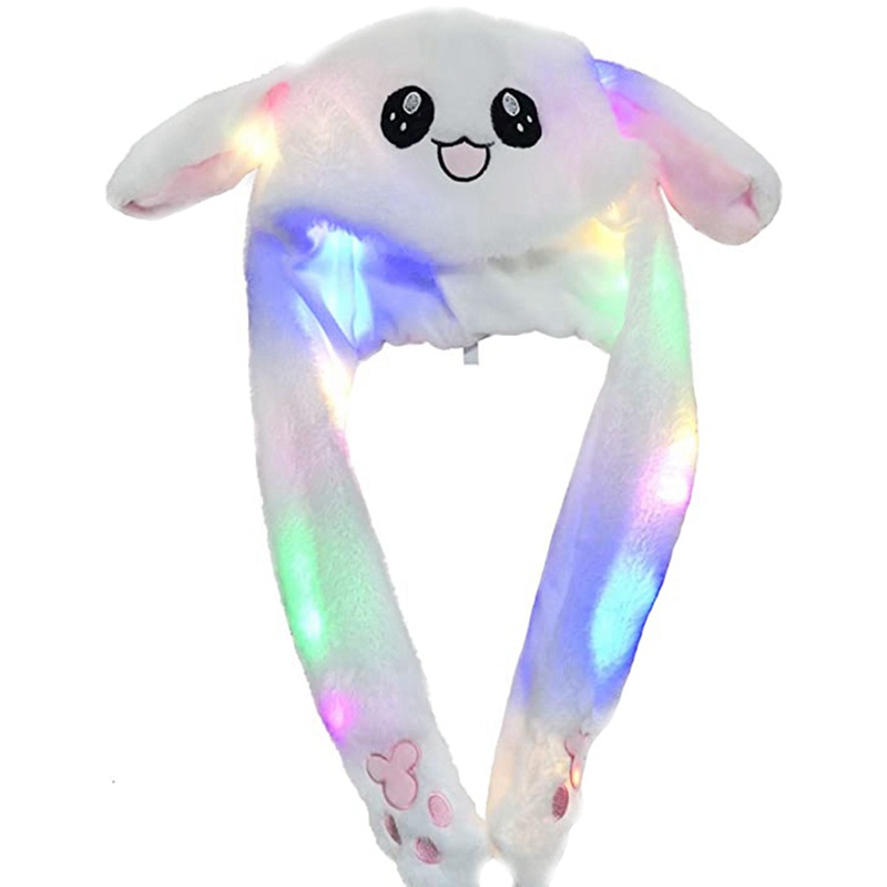 Mũ Tai Thỏ Có Đèn LED Phát Sáng Độc Đáo