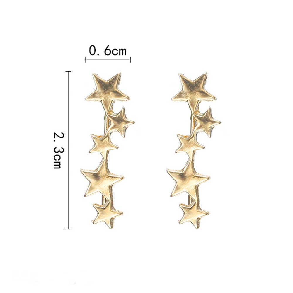 Hoa tai hình ngôi sao xinh xắn dành cho nữ