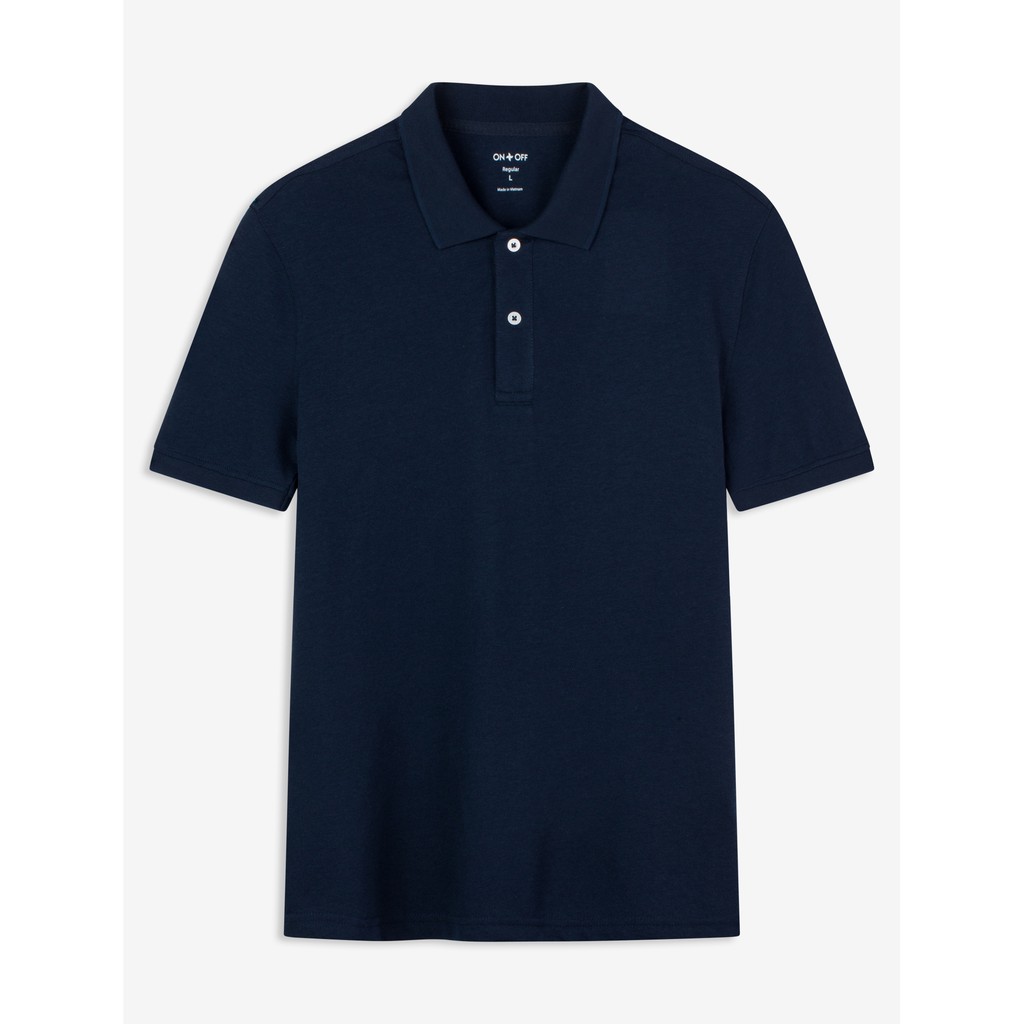 Áo polo nam ONOFF sợi cotton kết hợp PE siêu mềm, thoáng khí - H17TP20152