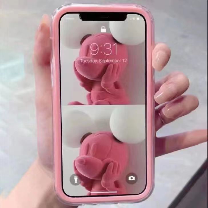 Ốp Điện Thoại Trong Suốt Viền Màu Kẹo 3 Trong 1 Có Thể Tháo Rời Cho iPhone15 Pro Max  14 13 Pro Max 11 12 13 Pro Max X Xs Max Xr 8 7Plus SE20