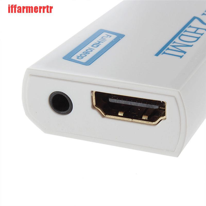 Bộ Chuyển Đổi Hd Wii Sang Hdmi 1080p / 720p Với Giắc Cắm 3.5mm | BigBuy360 - bigbuy360.vn