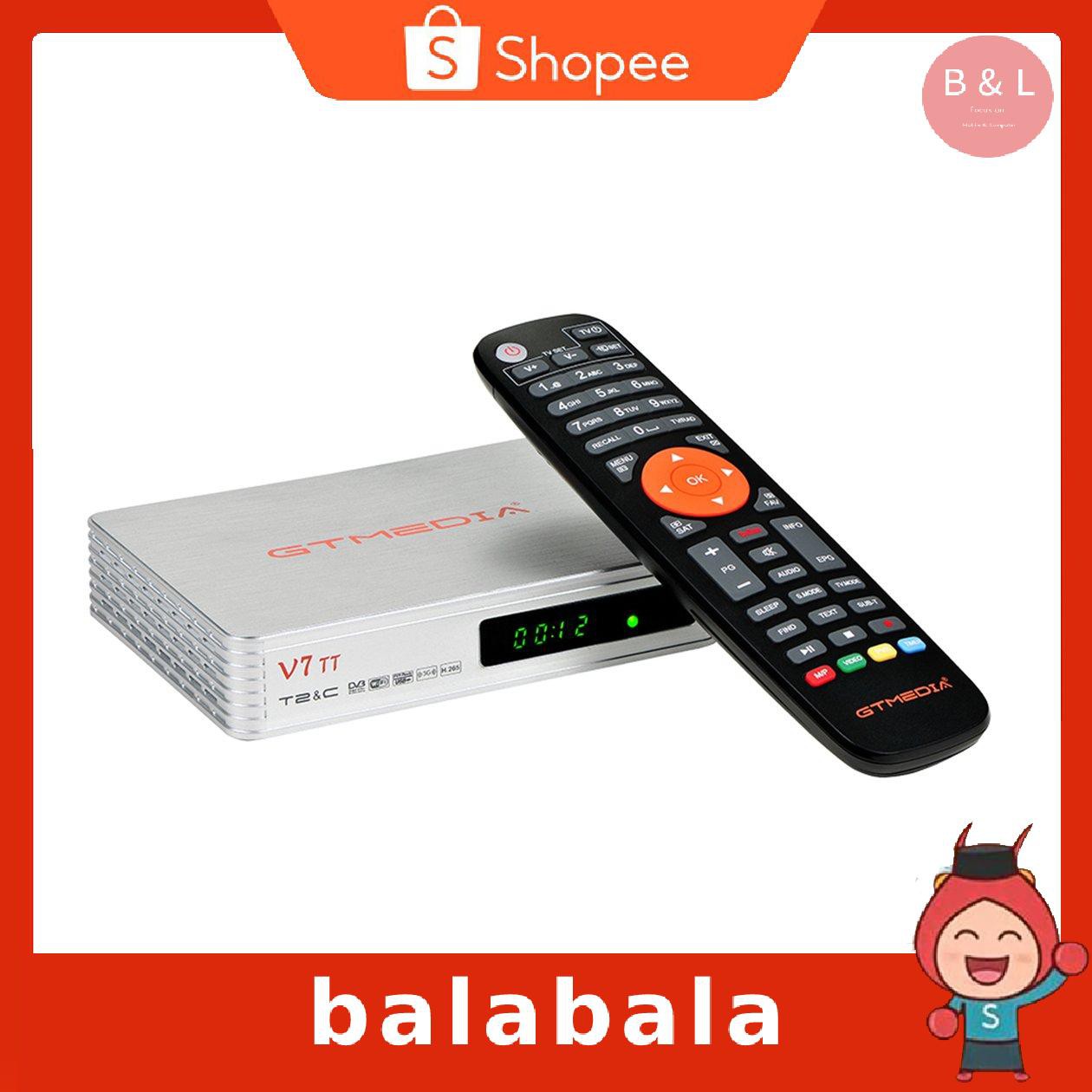 Bộ Đầu Thu Vệ Tinh Kĩ Thuật Số Gtmedia V7tt T2 + C Set-top Box 1080p