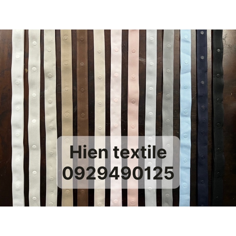 Dây Nút Bấm Nhựa YKK Nhật