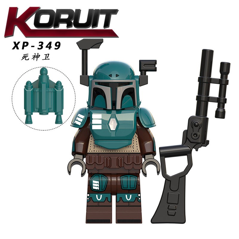 Tượng nhân vật nhỏ Ahsoka Tano phim Star Wars Series Mandalorian Troopers KT1045 cho đồ chơi lắp ráp mô hình