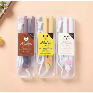 Máy duỗi tóc mini hình thú có hộp