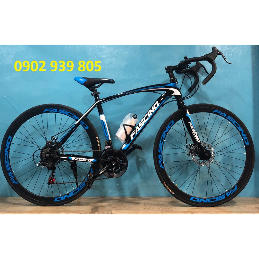 Xe Đạp đua FASCINO FR700 Cuộc Cong cao từ 1m58 trở lên chạy