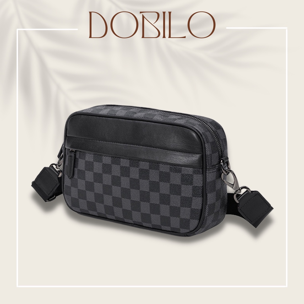 Túi Đeo Chéo, Túi Đeo Chéo Da Nam Nữ Phong Cách Hàn Quốc Bg06