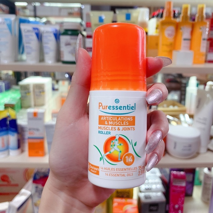 Lăn giảm đau cơ khớp Puressentiel Muscles & Joints 75ml