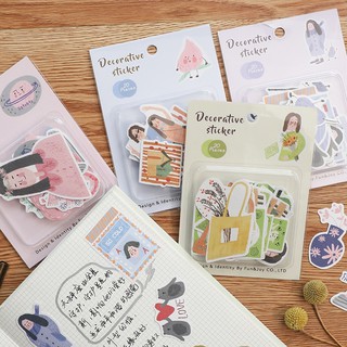Sticker trang trí, sticker đáng yêu, ngộ nghĩnh, tem dán, sticker theo chủ đề