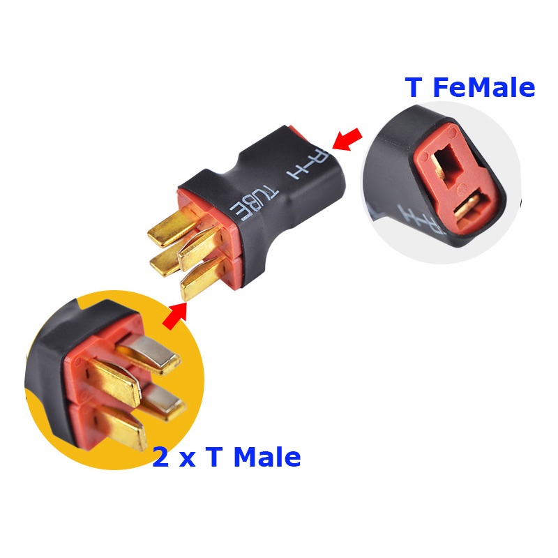 Phích Cắm Kết Nối Pin XT30 XT60 XT90 Traxxas T Plug Deans EC5 EC3 Female Sang Male HXT 4MM