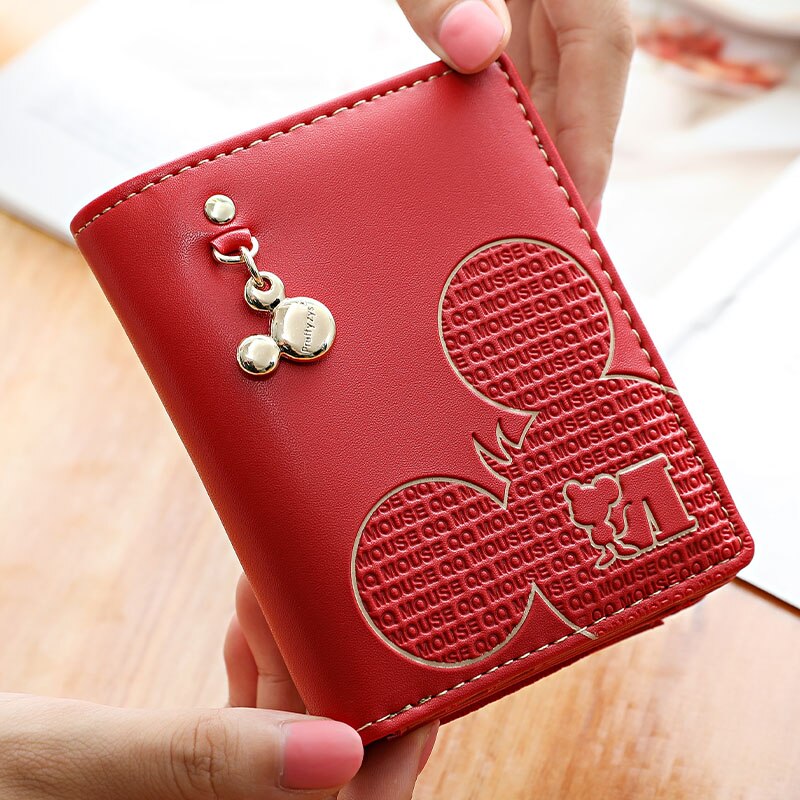 Ví Nữ Mini Hình Chuột Mickey Dễ Thương