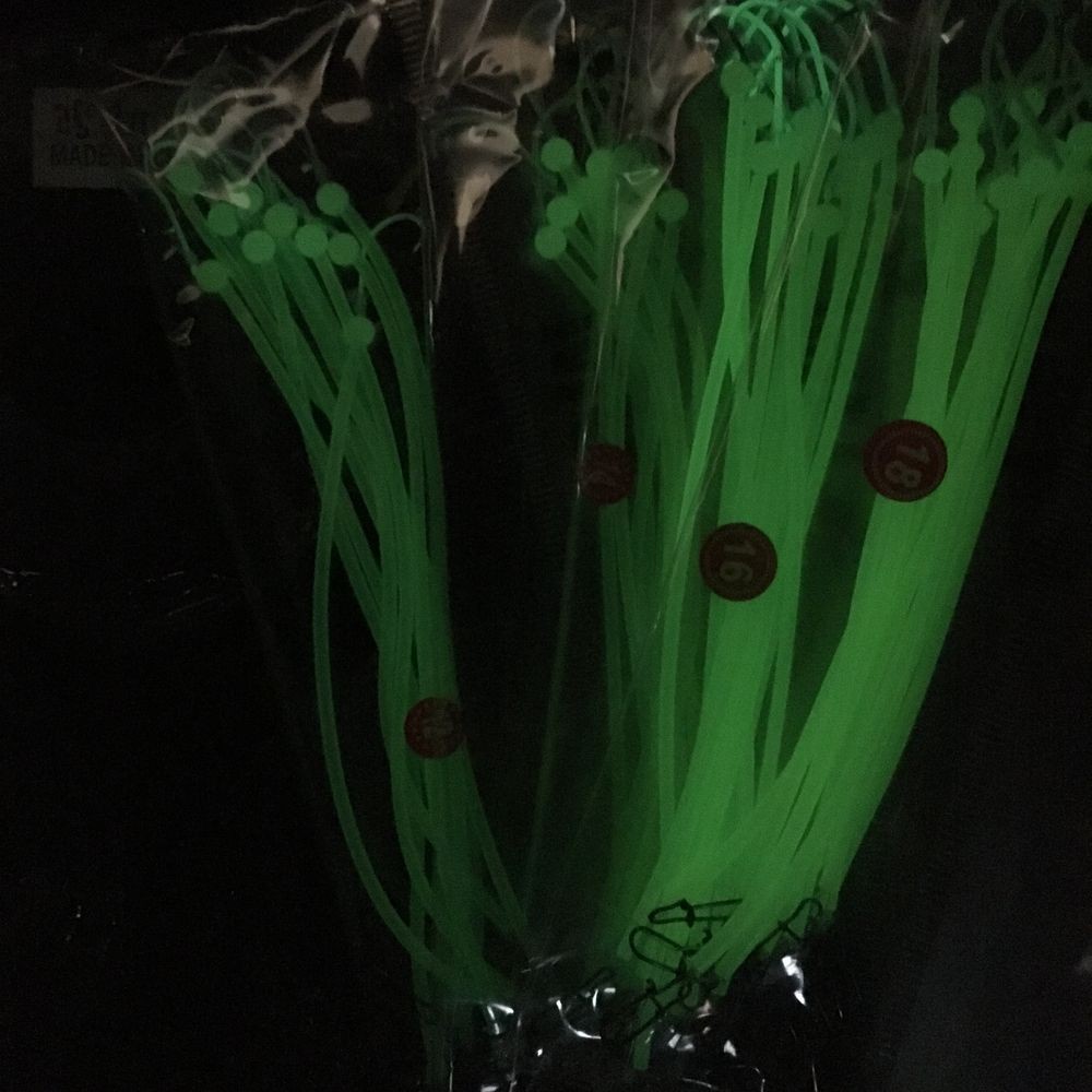 Bộ 10 Móc Câu Cá Phát Quang # 12-18# Nhân Vật Pesca 16cm 16cm Chất Lượng Cao