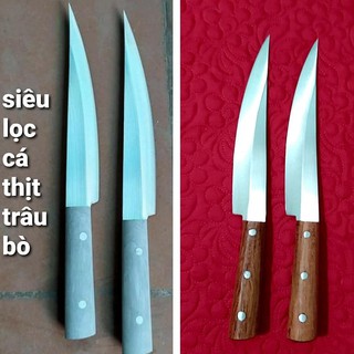 Dao phi lê cá, dao lọc thép Nhật - Không rỉ -Siêu sắc 2024