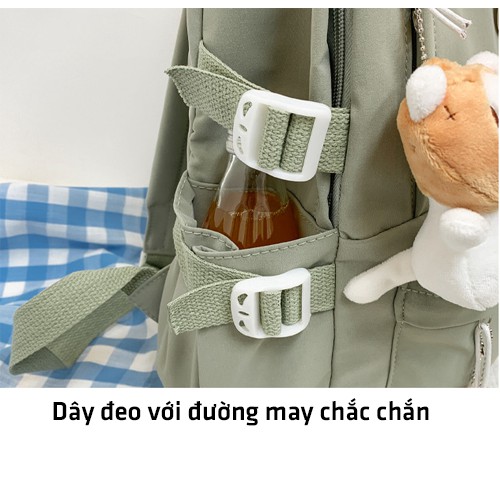 Balo Đi Học Thời Trang Nam Nữ Học Sinh Sinh Viên Đi Học Đi Làm Đi Du Lịch Đi Phượt Đẹp, Giá Rẻ (Ko kèm sticker) - SX2259