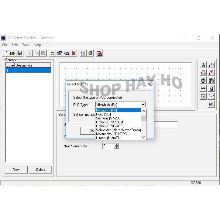 Màn hình HMI OP320 A Version 8 | BigBuy360 - bigbuy360.vn