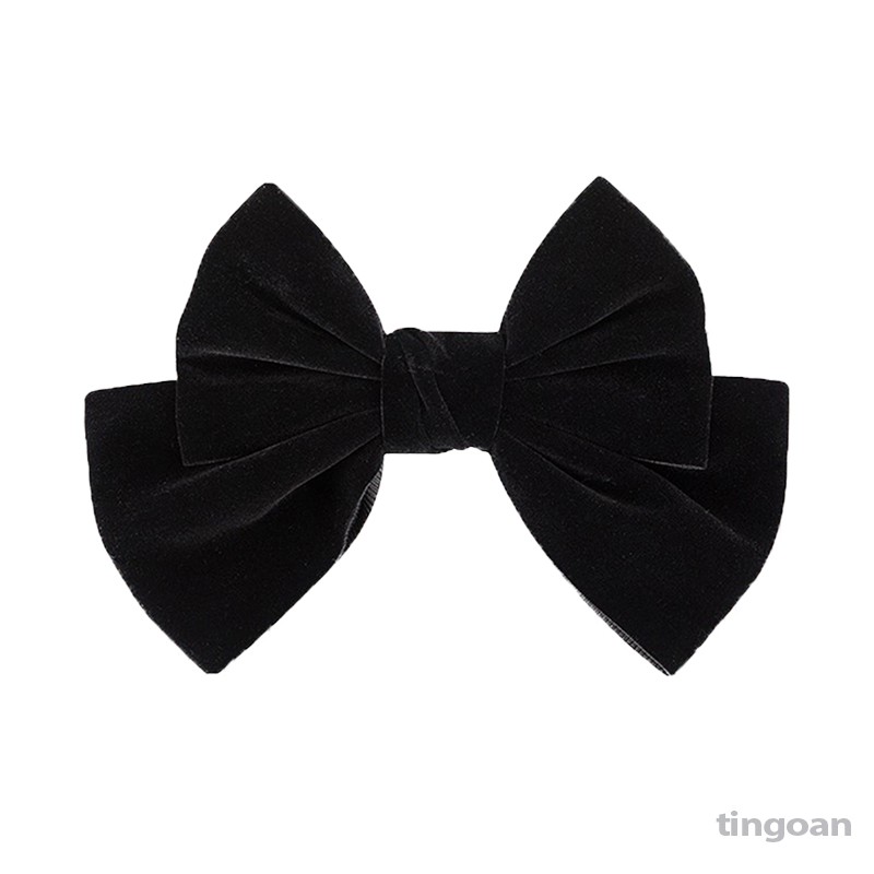 Nơ nhung đen tingoan VELVET HAIRCLIP/BL | BigBuy360 - bigbuy360.vn