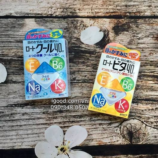 Nhỏ mắt Rohto Vita 40 Nhật Bản 12ml | BigBuy360 - bigbuy360.vn