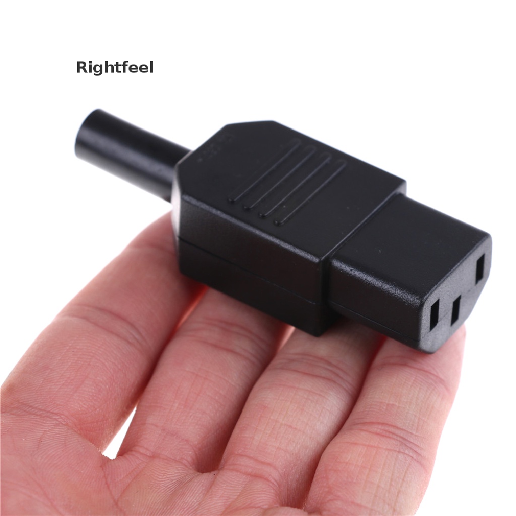 Phích cắm 3 chấu 10A /250V IEC 320 C13 màu đen