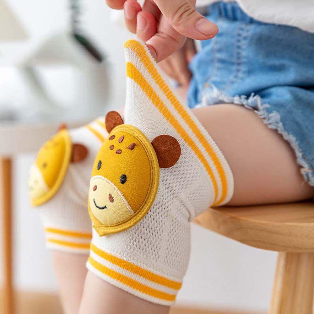 Đệm Bảo Vệ Đầu Gối Thoáng Khí Dễ Thương Cho Bé Tập Bò