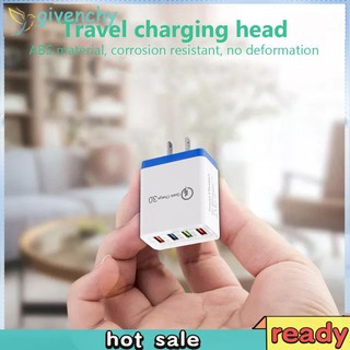 Củ Sạc Nhanh Với 4 Cổng Usb