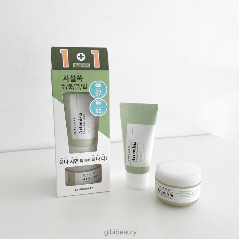 Kem dưỡng bring green 𝐚𝐫𝐭𝐞𝐦𝐢𝐬𝐢𝐚 𝐜𝐚𝐥𝐦𝐢𝐧𝐠 𝐰𝐚𝐭𝐞𝐫 𝐜𝐫𝐞𝐚𝐦 75ml