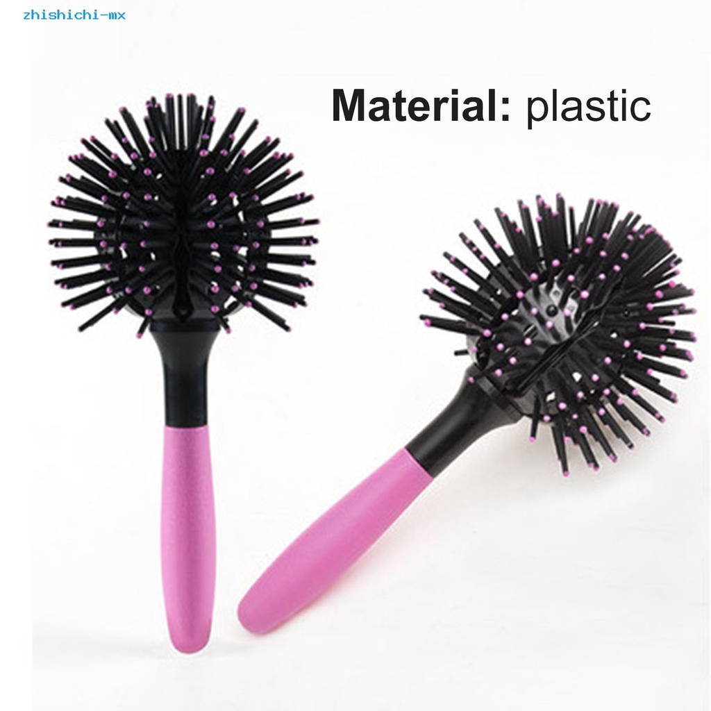 Lược Chải Tóc Xoay 360 Độ Hình Cầu 3D Zhishichi Dành Cho Salon