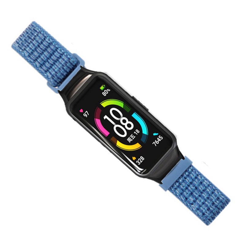Dây Đeo Nylon Thay Thế Cho Đồng Hồ Thông Minh Huawei Band 8 7 6 / Honor Band 6