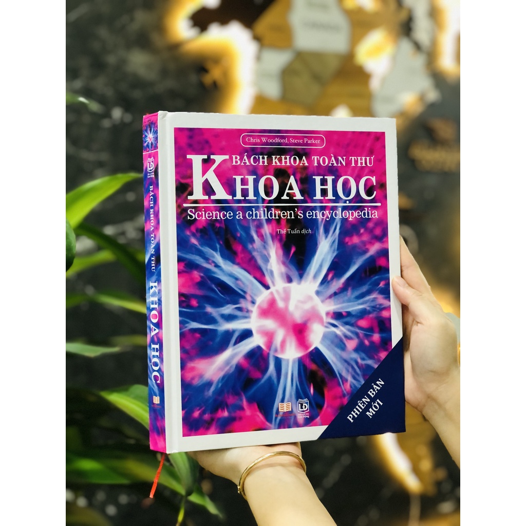 Sách Bách khoa toàn thư khoa học, bảng tuần hoàn hoá học, khám phá bí ẩn không gian Á Châu Books