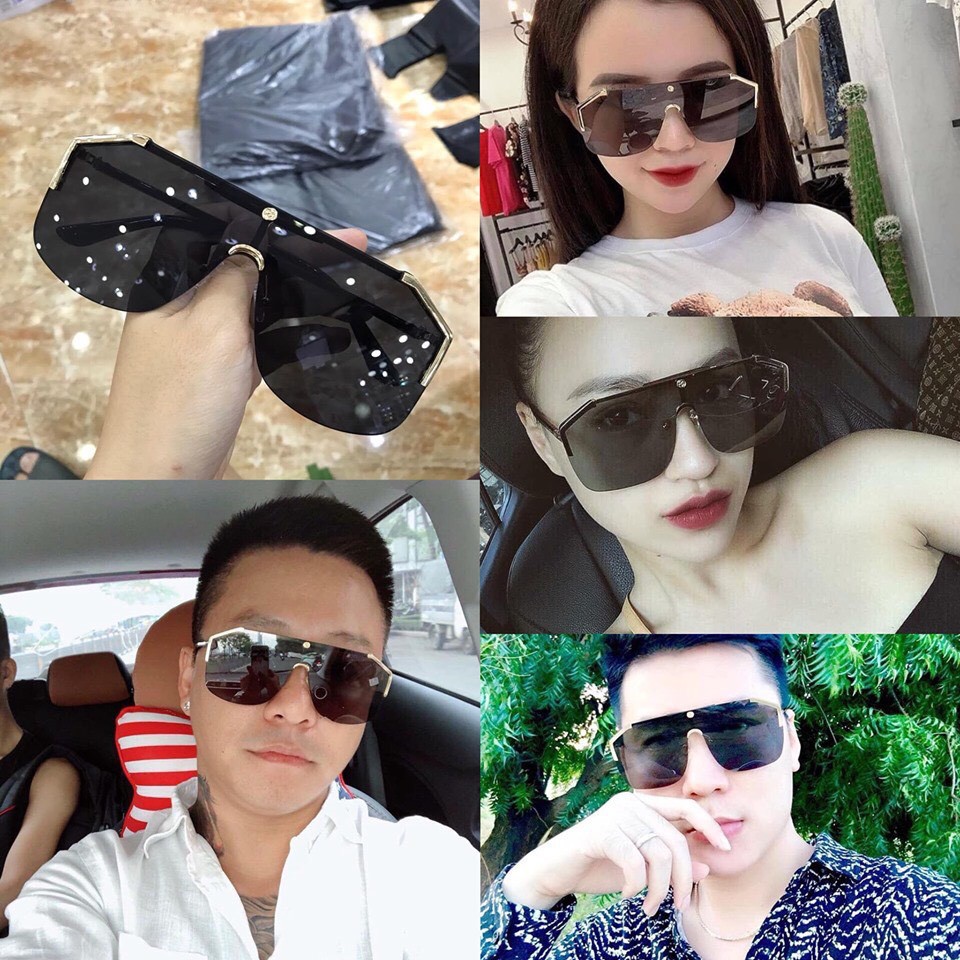 MẮT KÍNH MÁT NAM NỮ VUÔNG TO G.C THỜI TRANG HOT TREND G17128