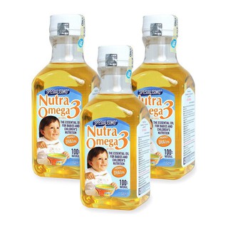 Dầu ăn dinh dưỡng cá hồi NUTRA OMEGA 3 - 240ml ( Hàng Cty )