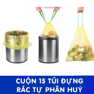 Cuộn 15 túi đựng rác thông minh