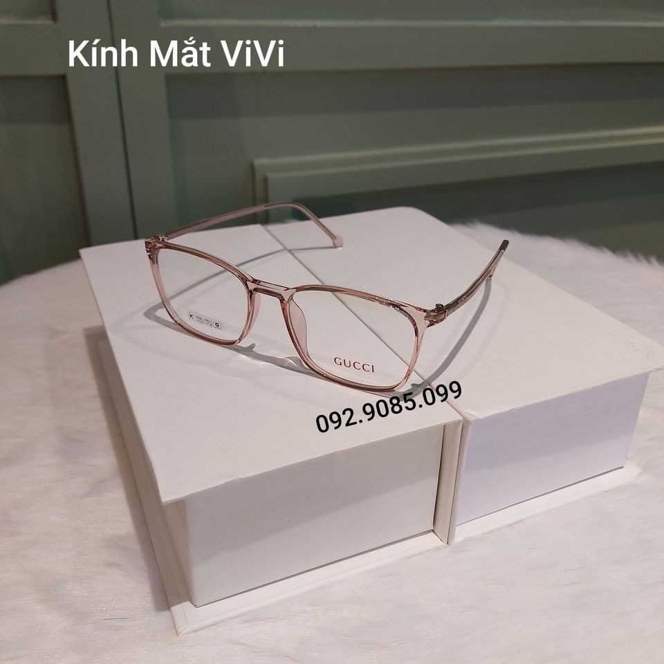 Gọng kính cận Nam Nữ dẻo cốt kim loại V8247 - siêu bền - Kính thời trang 0 độ hàn quốc + Nhận cắt cận viễn loạn | BigBuy360 - bigbuy360.vn