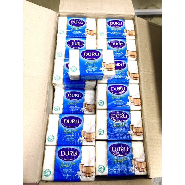 (Xả lỗ) 10 bánh xà bông DURU Body care 180g