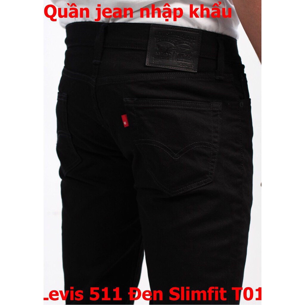 Quần Jean Nam LE Đen Full Cao Cấp VNXK | BigBuy360 - bigbuy360.vn