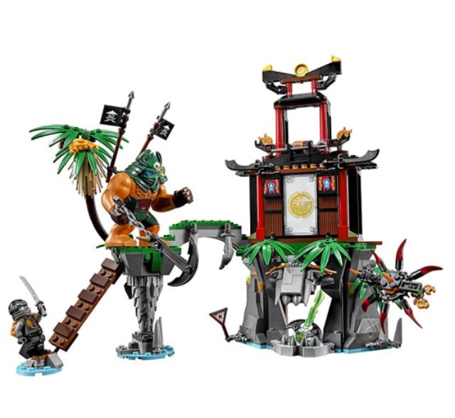 Mô Hình LEGO Ninjago - Đảo Nhện Độc 70604