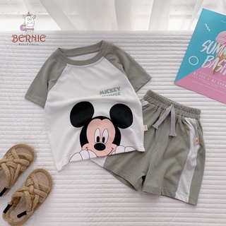 Bộ short cotton micky bé trai