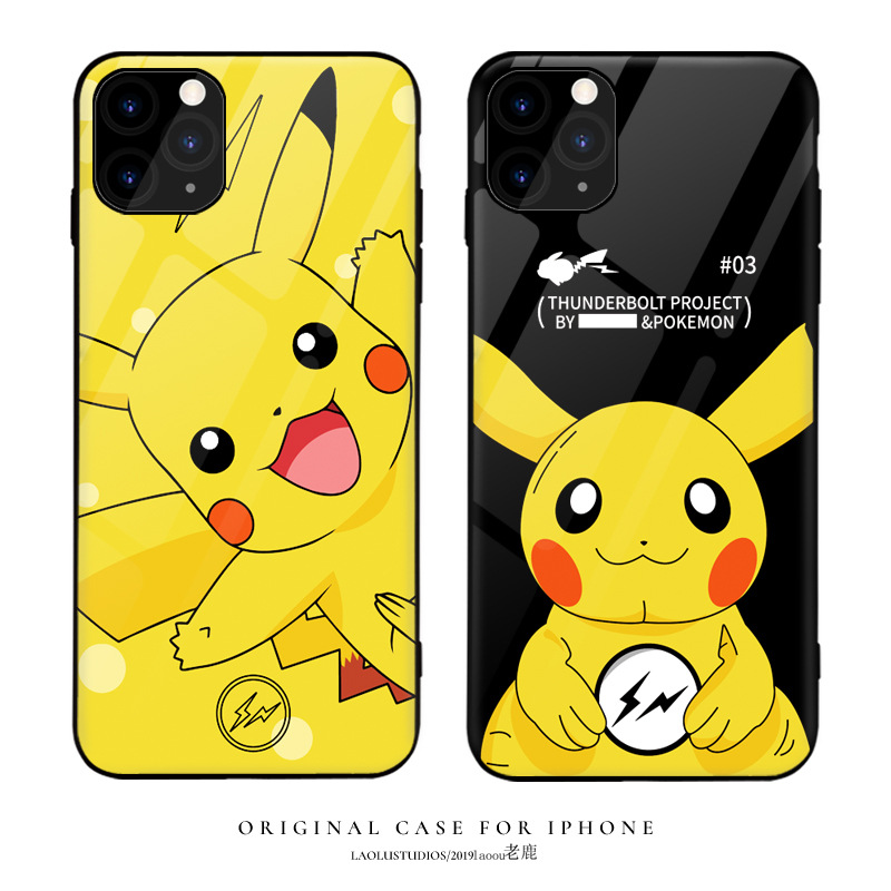 Ốp lưng hình Pikachu cho iphone 12 case 11 12/12 pro/12 pro max/11/11 pro max/xs max/xr/8 plus/7 plus/6s/6