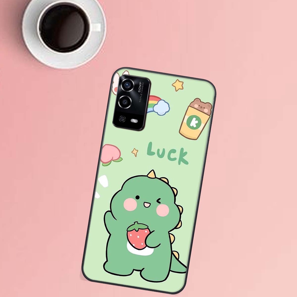 Ốp lưng Oppo A55 in hình khủng long , gấu nâu xinh xắn, siêu cute  mà còn vô cùng RẺ -ĐẸP