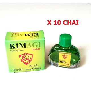 Dầu gió KIMAGI (combo 10 chai)