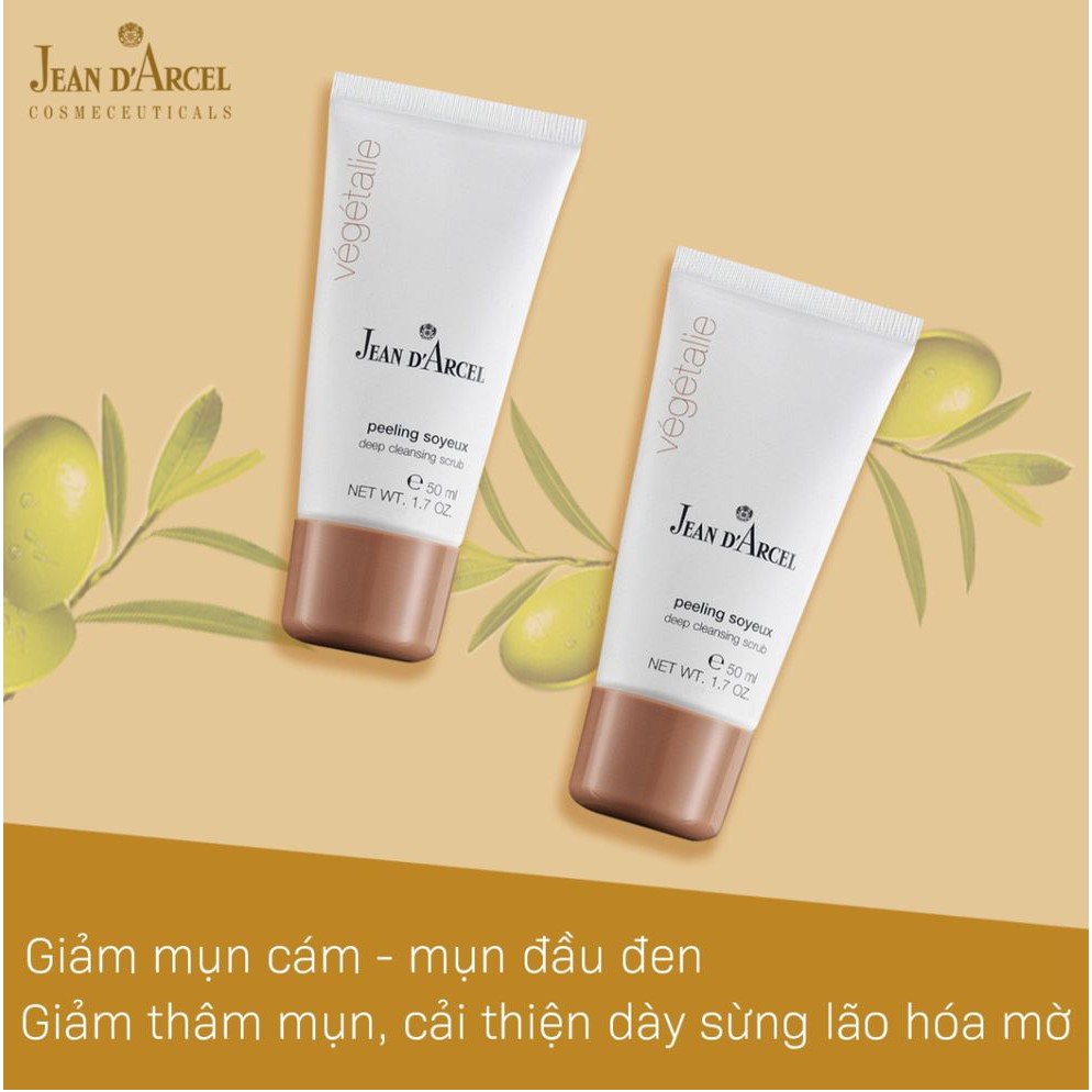 ✅[Siêu Cấp Chính Hãng] Kem dạng hạt làm sạch tế bào sừng Jean D’Arcel Deep Cleansing Scrub_50ml