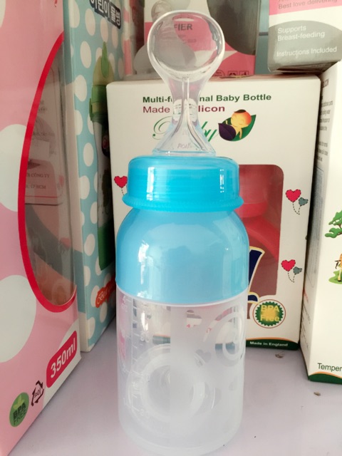 Bình sữa silicon Baby Love 2 chức năng 110ml