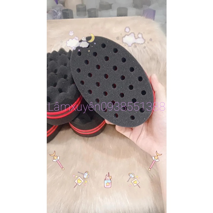 Xốp Móp Moust  Mút phủi tóc móng nail bụi bẩn cho salon tóc nam nữ barber shop mềm mịn dai cao cấp tiện lợi