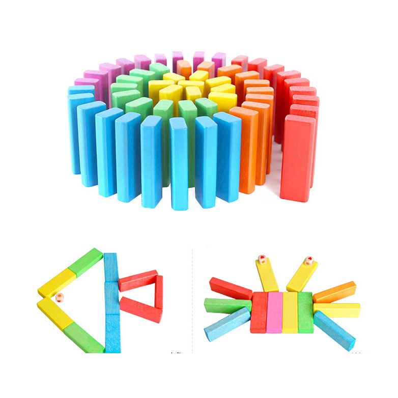 Bộ đồ chơi rút gỗ size lớn nhất 28cm 54 miếng gỗ