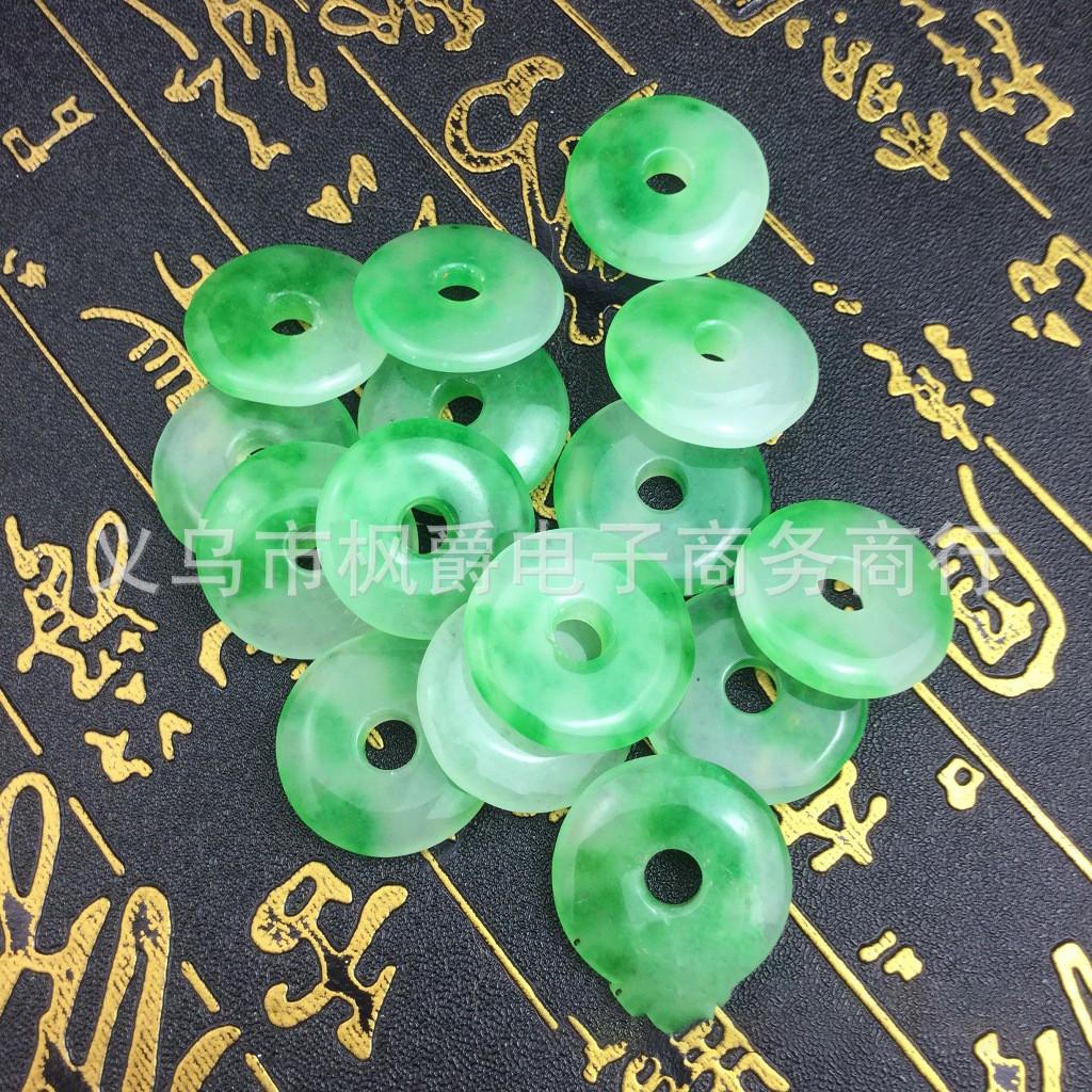 Ngọc bội đồng nhiều kích thước 24mm, 28mm, 30mm và 40mm nguyên liệu làm trâm làm trang sức cổ trang