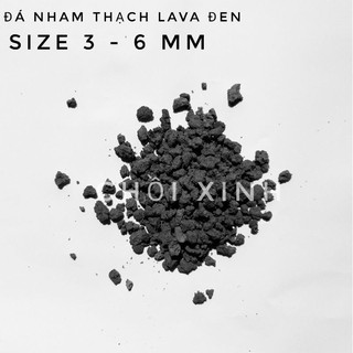 500g Đá nham thạch Lava Đen