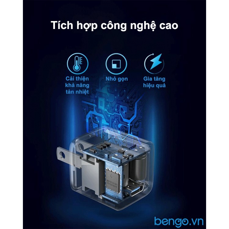 Sạc Anker PowerPort III Nano 18W - A2616