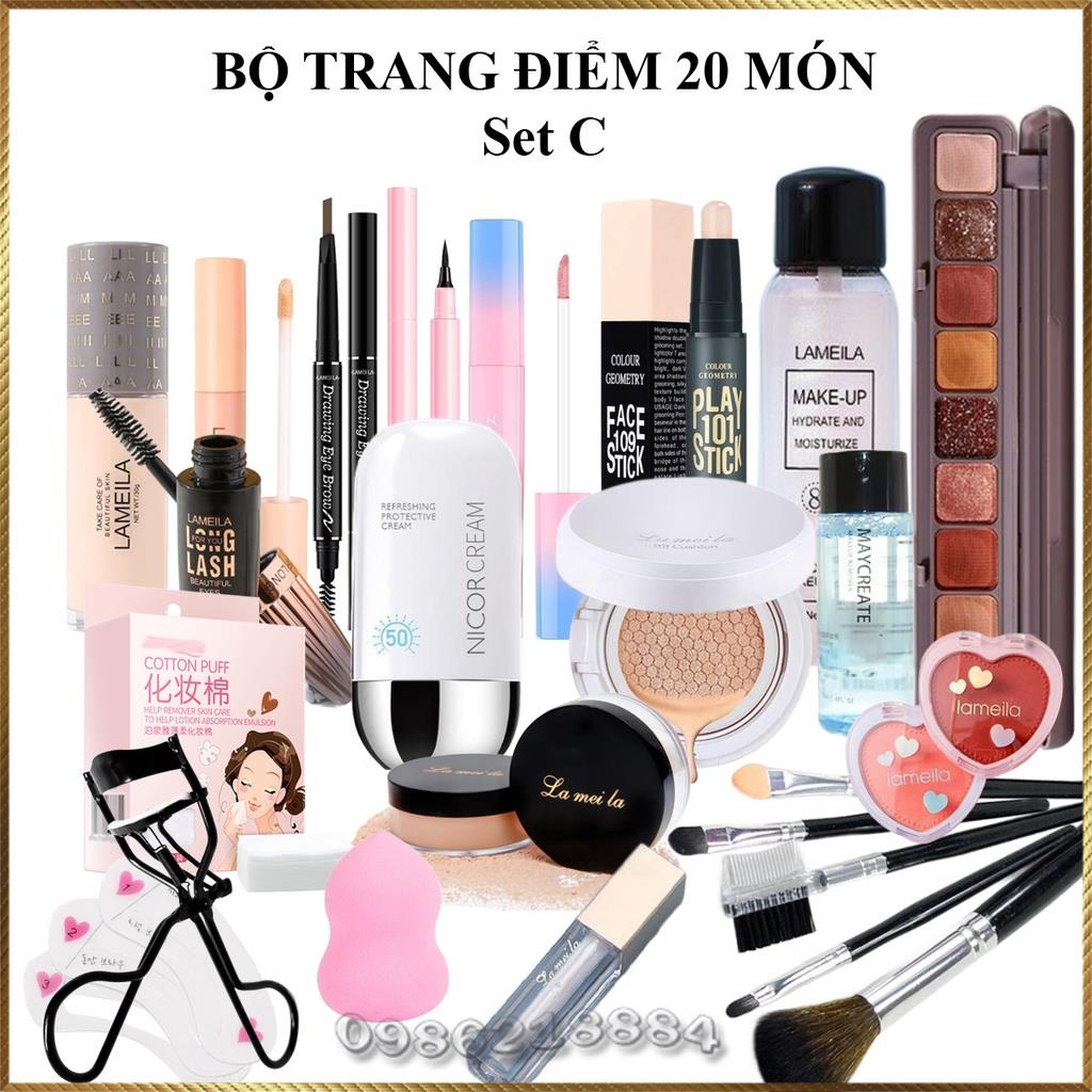 Bộ trang điểm makeup từ cơ bản đến nâng cao - Mikashop