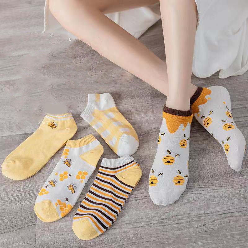 🍉Tất Nữ/ Vớ Nữ Cổ Ngắn -Tất Nhiều Màu Họa Tiết Cute Dễ Thương Phong Cách Hàn Quốc DUASHOP.