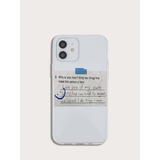 Soshicase- ốp lưng điện thoại iphone vỏ mềm chữ cái
